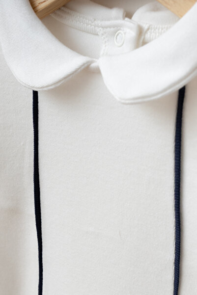 yukobaby bebeğiniz için en doğalı Baby Thin Piping Double Stripe 100% Cotton 10-Piece Newborn Hospital Discharge Set Lv3304