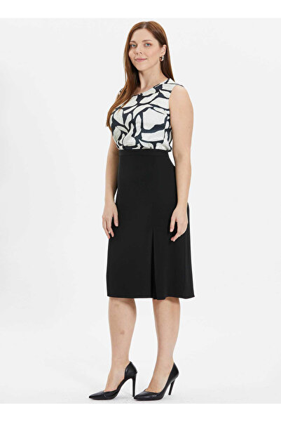 Selen Normal Bel Siyah Kadın Standart Etek 25KSL3478