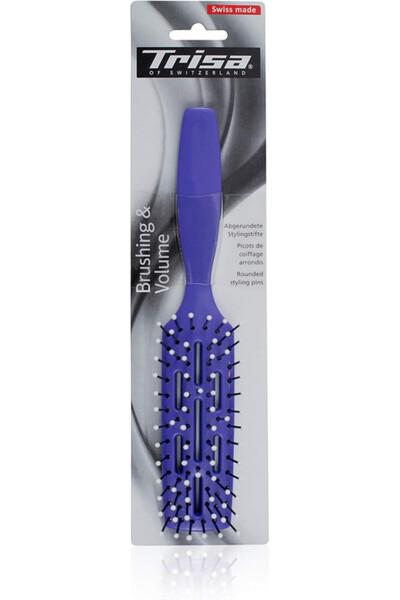 Trisa hairbrush brushing & volume - swiss made - Suitable For Both Short And Long Hair
