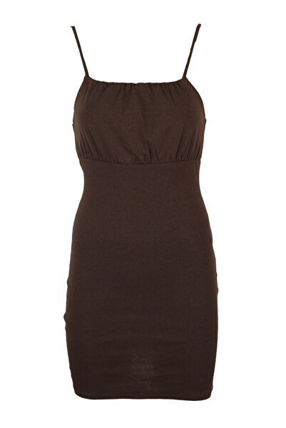 Jennyfer Lindsay Brown Dress