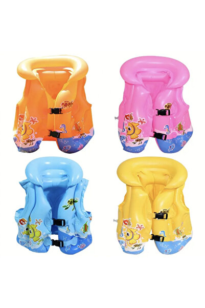 Krista Inflatable vest with print, pink M