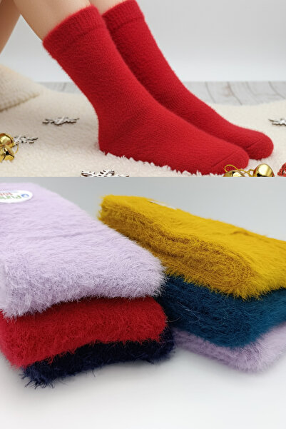stellare Ultra soft fluffy winter home socks 5-piece premium set - warm plush socks