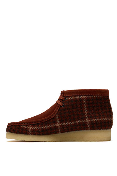 CLARKS Kızıl Kahve Erkek Bot Wallabee Boot