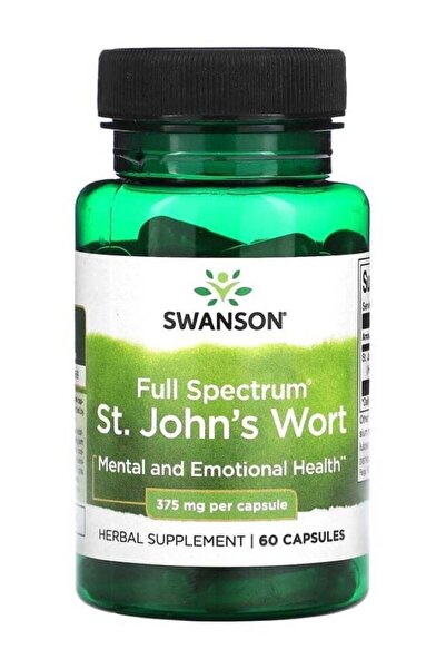 SWANSON نبتة سانت جون 60 كبسولة