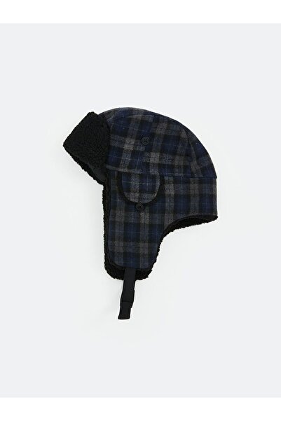 LC Waikiki LCW ACCESSORIES İçi Kürklü Erkek Kar Şapkası