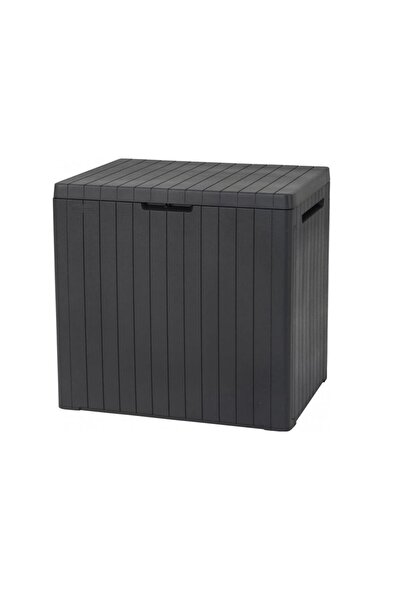 Keter Garden storage chest, anthracite, 113 L, 58x44x55 cm, Box City