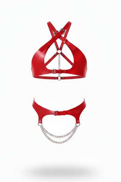 Angels Passion Red Glow of the Night - a Style That Wraps Around the Body Lines