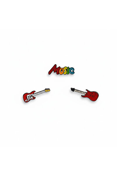 Otto Common Colorful Metal Enamel Pin Set 3 Pieces 10