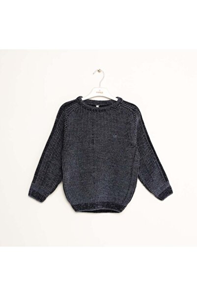 NANİCA Indigo Boy's Thessaloniki Knitted Sweater 6-16 Years Old