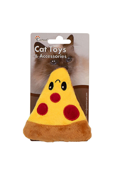 Eastland Drnds Catnip Squeaky Plush (91608) Pizza 11cm