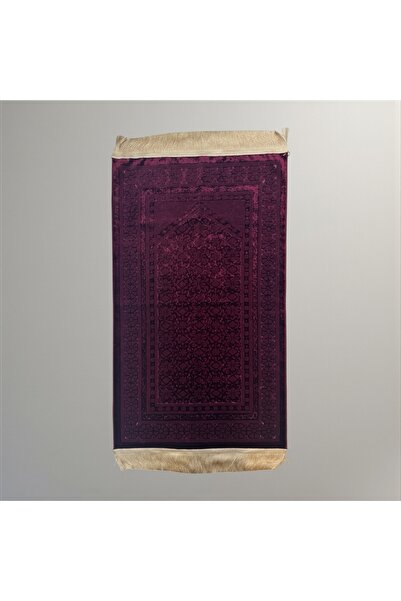 cekir سجادة صلاة إسلامية مخملية فاخرة مرمرة - أناقة رويال بلام