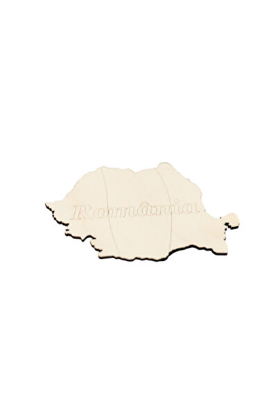 MaliShop Map of Romania, blank for drawing