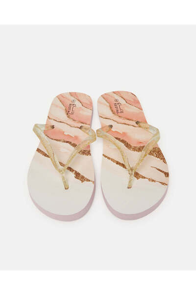 REDTAG Women Multicolour Glitter Flip Flop