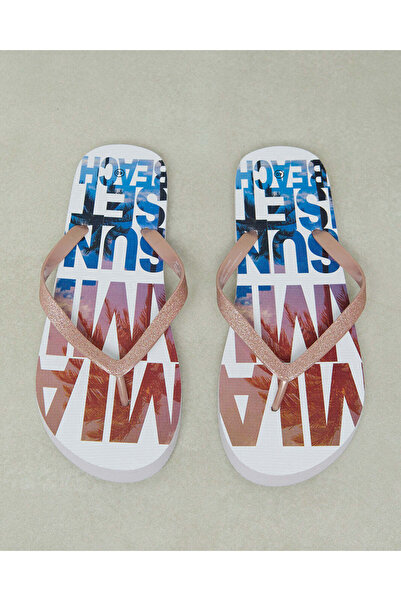 REDTAG Women Multicolour Printed Flip Flop