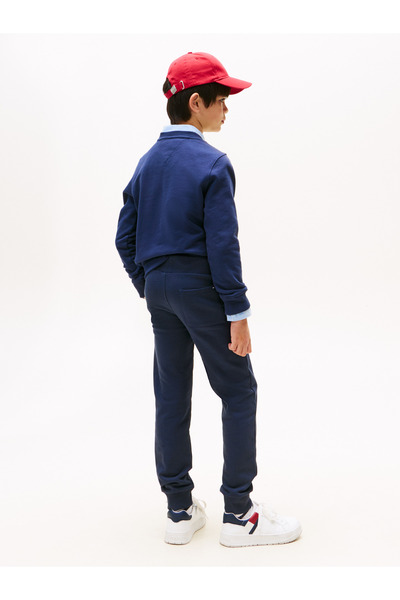Tommy Hilfiger Kids Twilight Navy Regular Essential Sweatpants