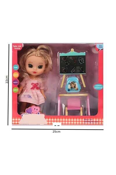 BAZAAR5 Children's Doll with Accessories - Learning Girl Doll