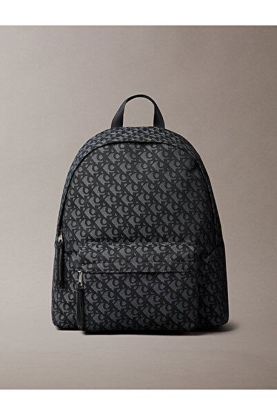 Calvin Klein Unstrctrd Mngrm Bckp - High Waist Leather Jacket