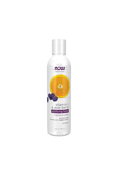 Now Solutions تونر منظف بفيتامين سي والتوت الأسود ٨ أونصة