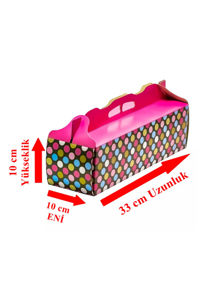 BENS Pasta Kutusu Baton Saplı 10x10x33 cm Ebat 1 Adet Gelecek