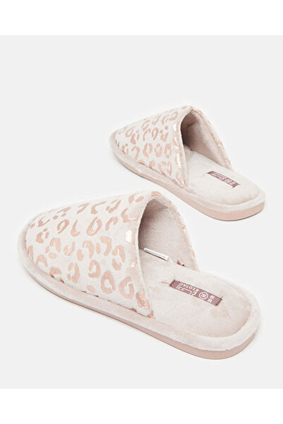 REDTAG Women Pink Animal Detail Closed Toe Slipper