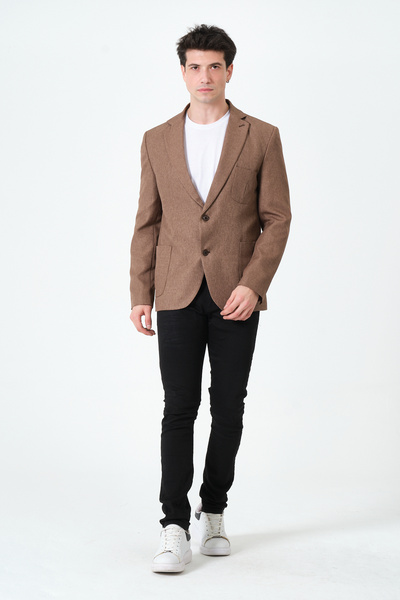VALUE FASHION Erkek Ceket, Slim Fit Astarlı Spor Şık Ceket