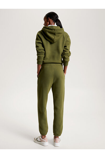 Tommy Hilfiger Women Putting Green Varsity Flock Sweatpants