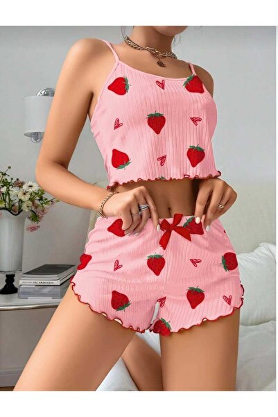 iç ahenk 100 % PAMUKLU YAZLIK RAHAT TERLETMEZ ŞORTLU BABYDOLL PENYE GECE ELBİ...