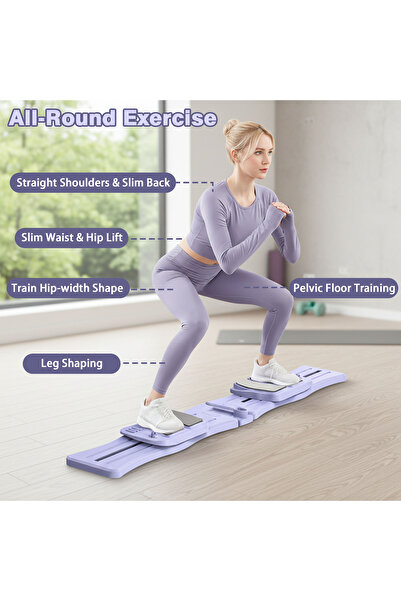 Sinyin Multi-Function Glute & Leg Trainer, Foldable Home Gym Equipment for Full-Body Workout