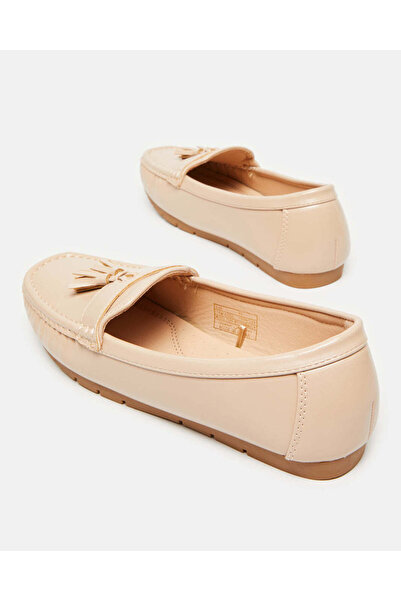 REDTAG Women Pink Moccasin With Tussle Upper