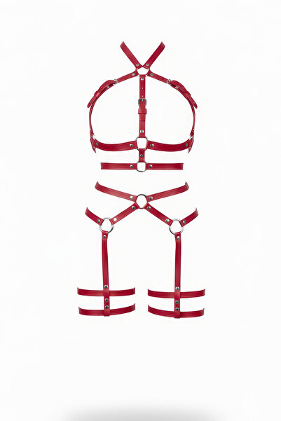 Angels Passion Red Fancy Garter Products - Modern Style with Minimal Cut