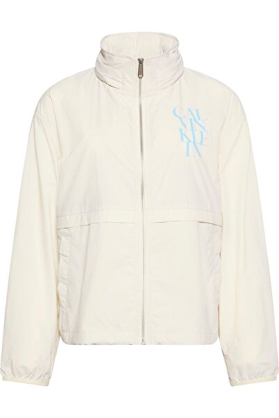 Calvin Klein Kadın Ekru Ceket