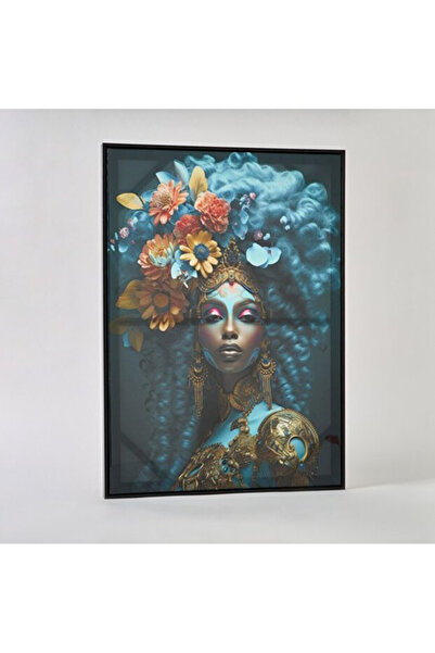 ALAYRA International صورة مؤطرة للسيدة إرسيل (40 × 50 سم مؤطرة)