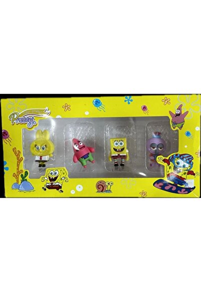 SR Sünger Bob Patrick Yıldız Karakter Figür Peluş Oyuncak Oyun & Uyku Arkadaşı