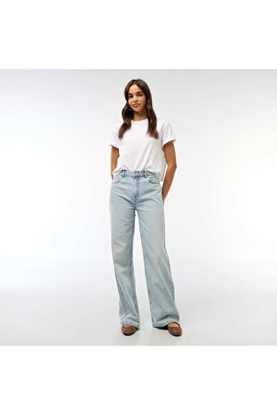 KİABİ Low-Rise Baggy Jeans BLUE