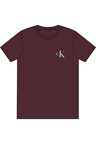 Calvin Klein Logolu Pamuklu Regular Fit Bisiklet Yaka T Shirt LV04RD865GWCV E...