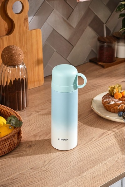 Karaca Candy Steel Leakproof Thermos Blue 500 ml