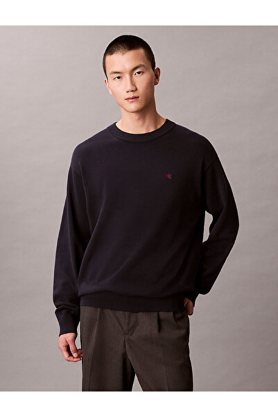 Calvin Klein Erkek Lacivert Kazak