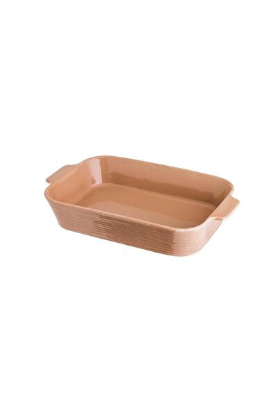 Mirolex Beige 2-piece ceramic oven tray set