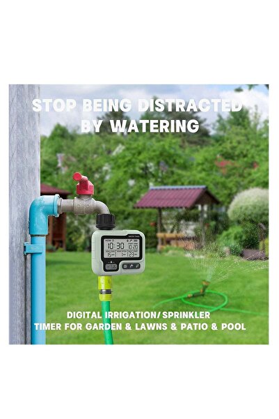 Taimi مؤقت الرشاشات، مؤقت المياه القابل للبرمجة، جهاز التحكم بالرشاشات