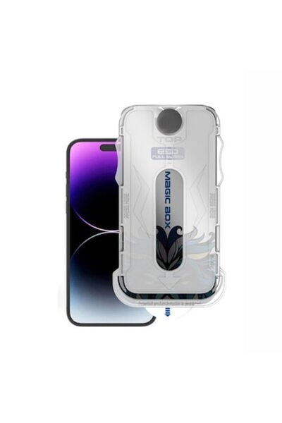 Bibilel Protector de ecran antișoc compatibil cu iPhone 15 Pro - I139 Hard Gl...