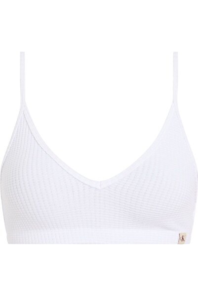 Calvin Klein WAFFLE TEXTURE BRALETTE TOP Spor Sütyeni