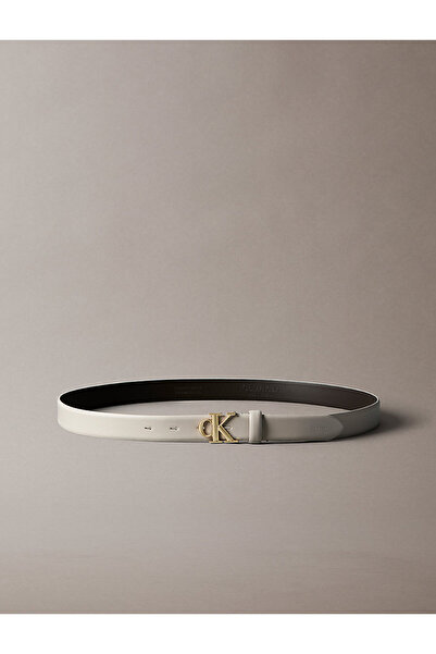 Calvin Klein Dámský opasek CK Buckle 30mm s pevnou sponou