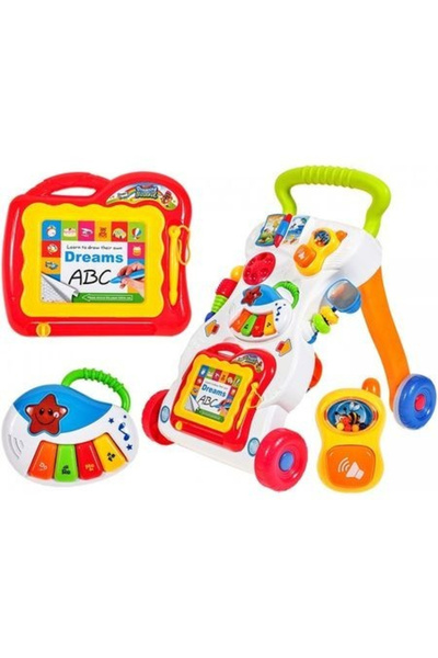 Krista Aparat de înțeles 2 în 1 cu activități, pian și tabletă de scris