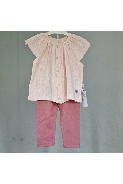 Victorino Set cămașă și colanți roz