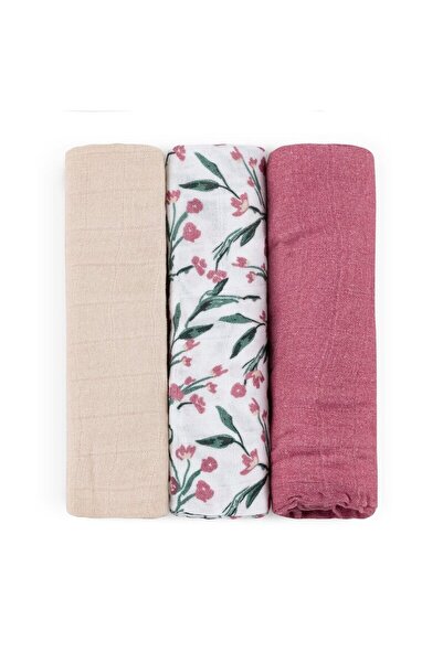 Petite&Mars Set 3 scutece, Petite&Mars, Din muselina de bambus, Hipoalergenice, 68 x 68 cm