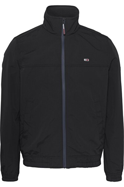 Tommy Hilfiger Erkek Kort Yeşili Baskı Bomber Ceket