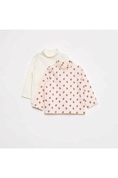 KİABİ 2-Pack Roll Neck Undershirts PINK