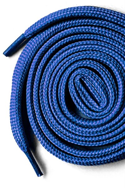 hapshoe Cobalt Blue 1 Pair of Flat Sports Shoelaces, 1 cm Thick