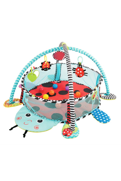 Krista Loc de joacă cu saltea de activități și pătuț de joacă pentru bebeluși...