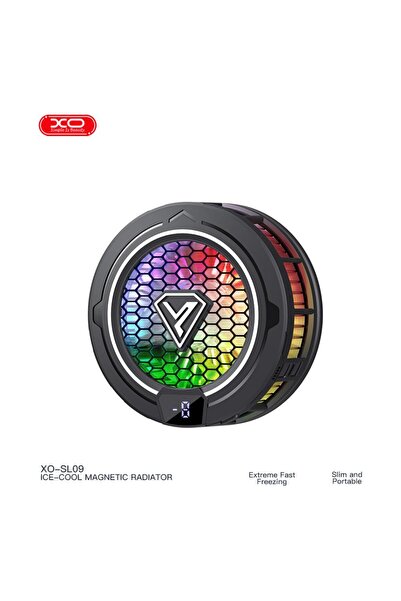 Xo SL-09 Telefon Soğutucu - LED Işıklı Sessiz Hızlı Fiziksel Soğutma Oyunlar ...